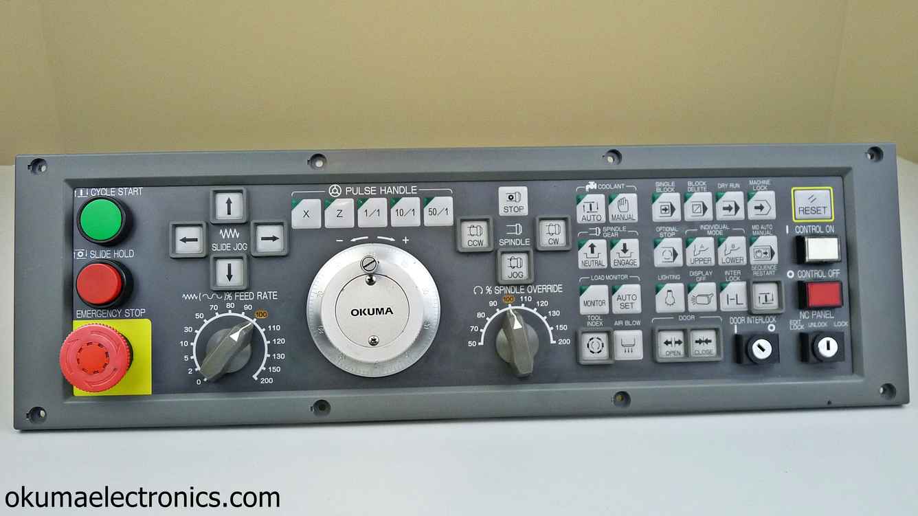 Okuma E0105-566-055-5 Machine Operator Panel