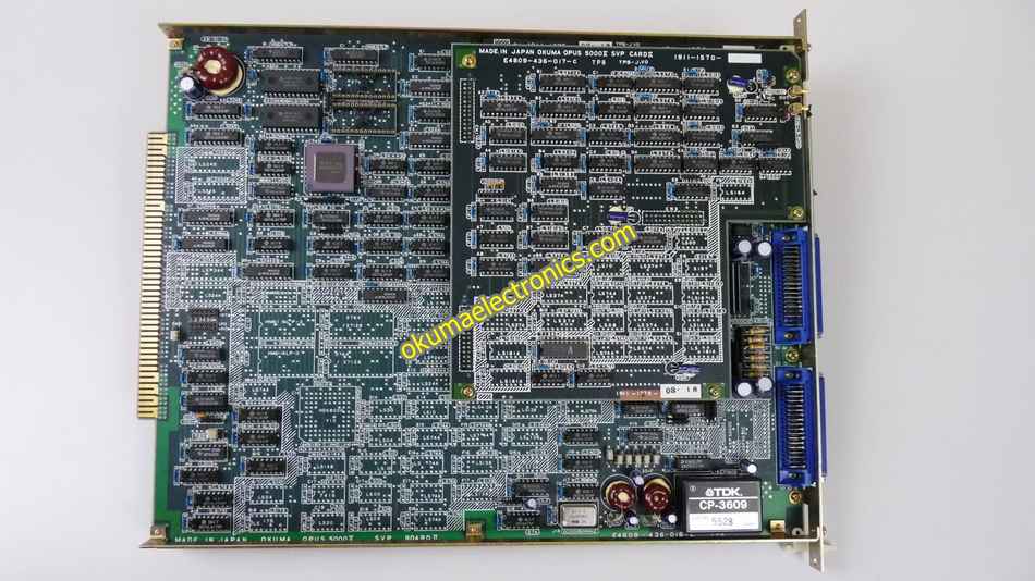 Okuma 1911-1575; E4809-436-016C or 017C; OPUS 5000 II SVPII servo processor (1 axis)